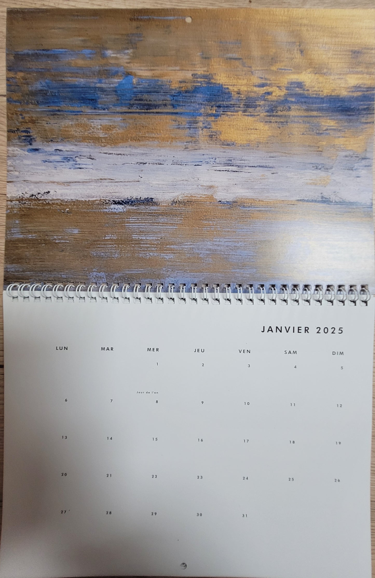 Calendrier 2025