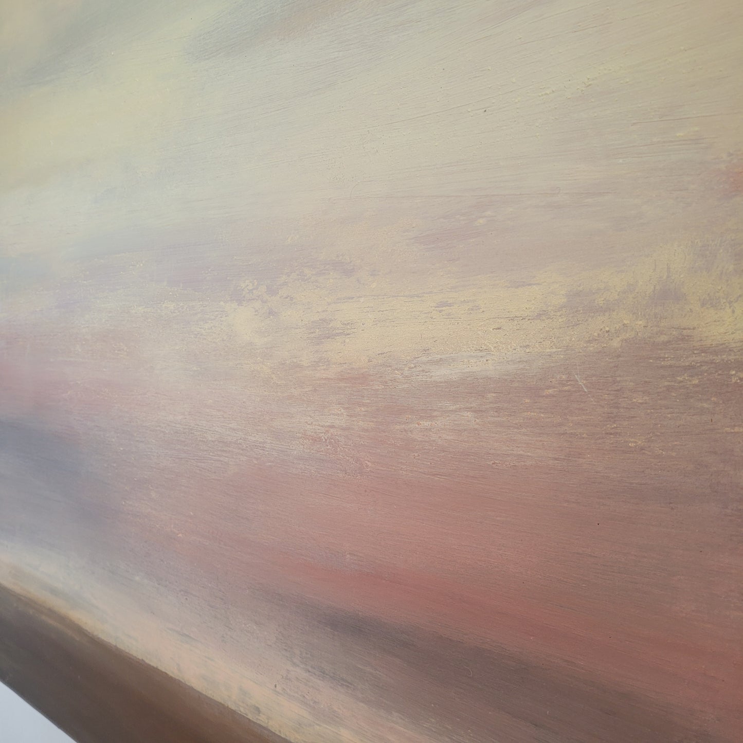 peinture acrylique sur toile paysage abstrait 100x100