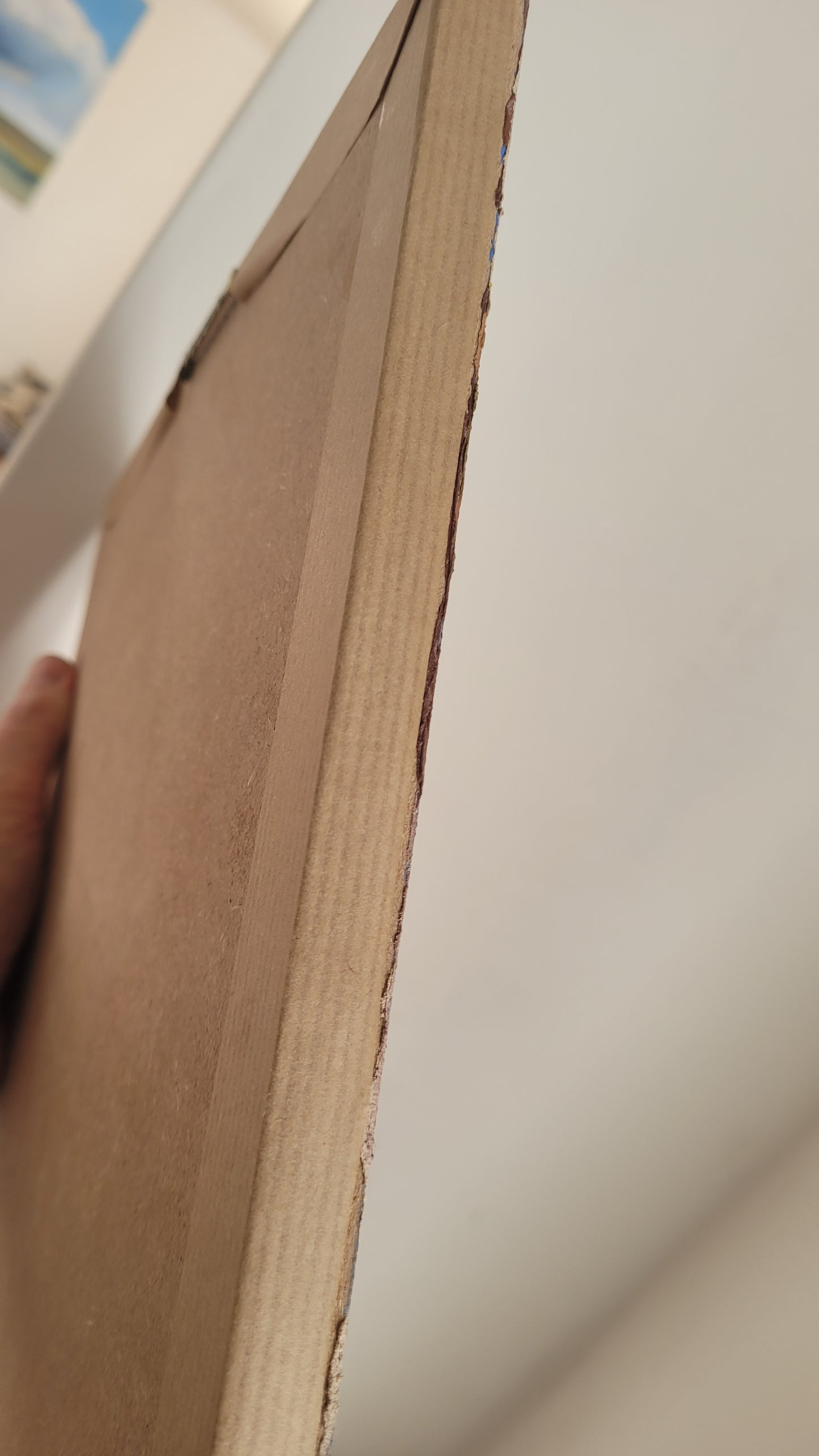 paysage abstrait acrylique 30x30cm - Souvenirs