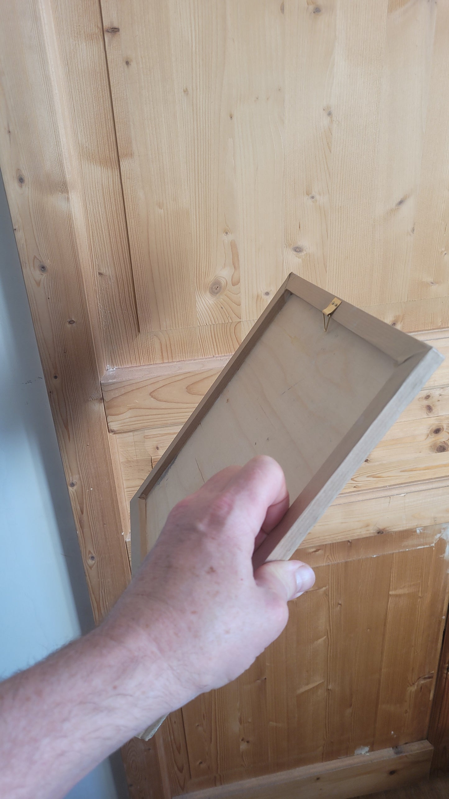 paysage abstrait acrylique 30x30cm - Hiver blanc 2