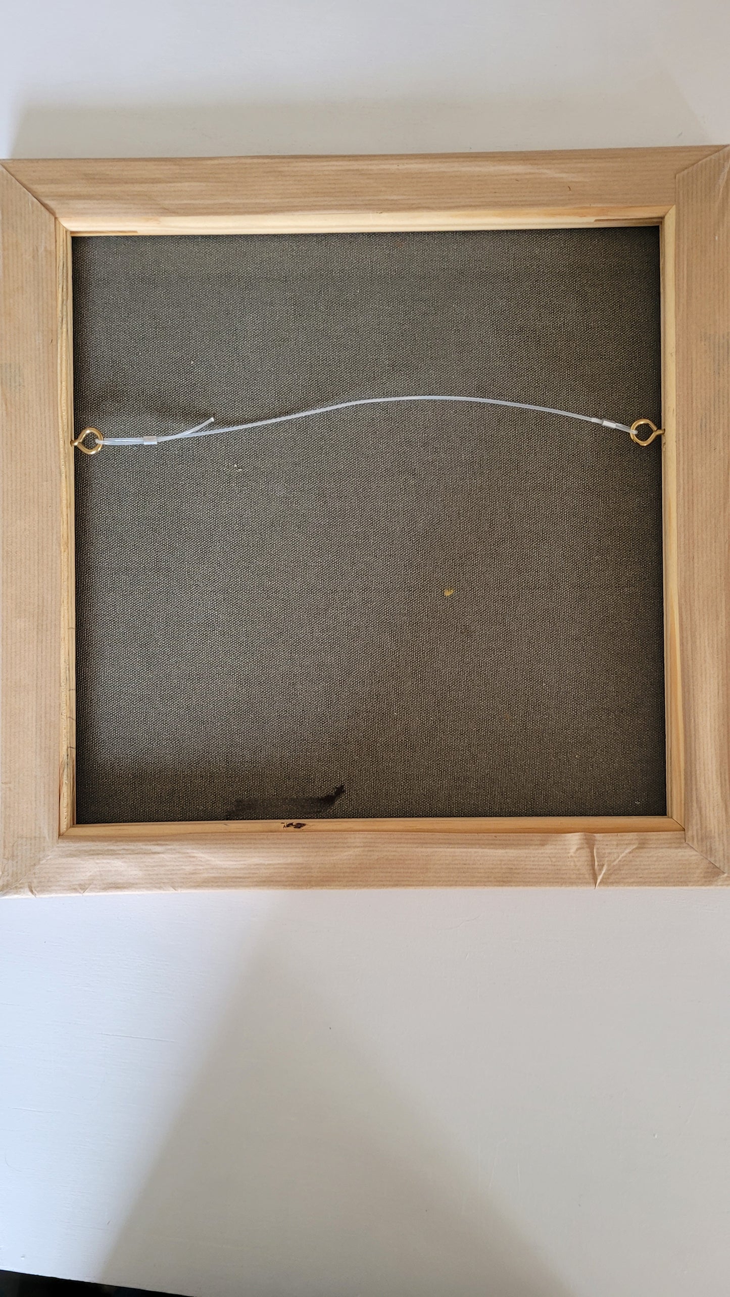 peinture acrylique sur toile paysage abstrait 40x40