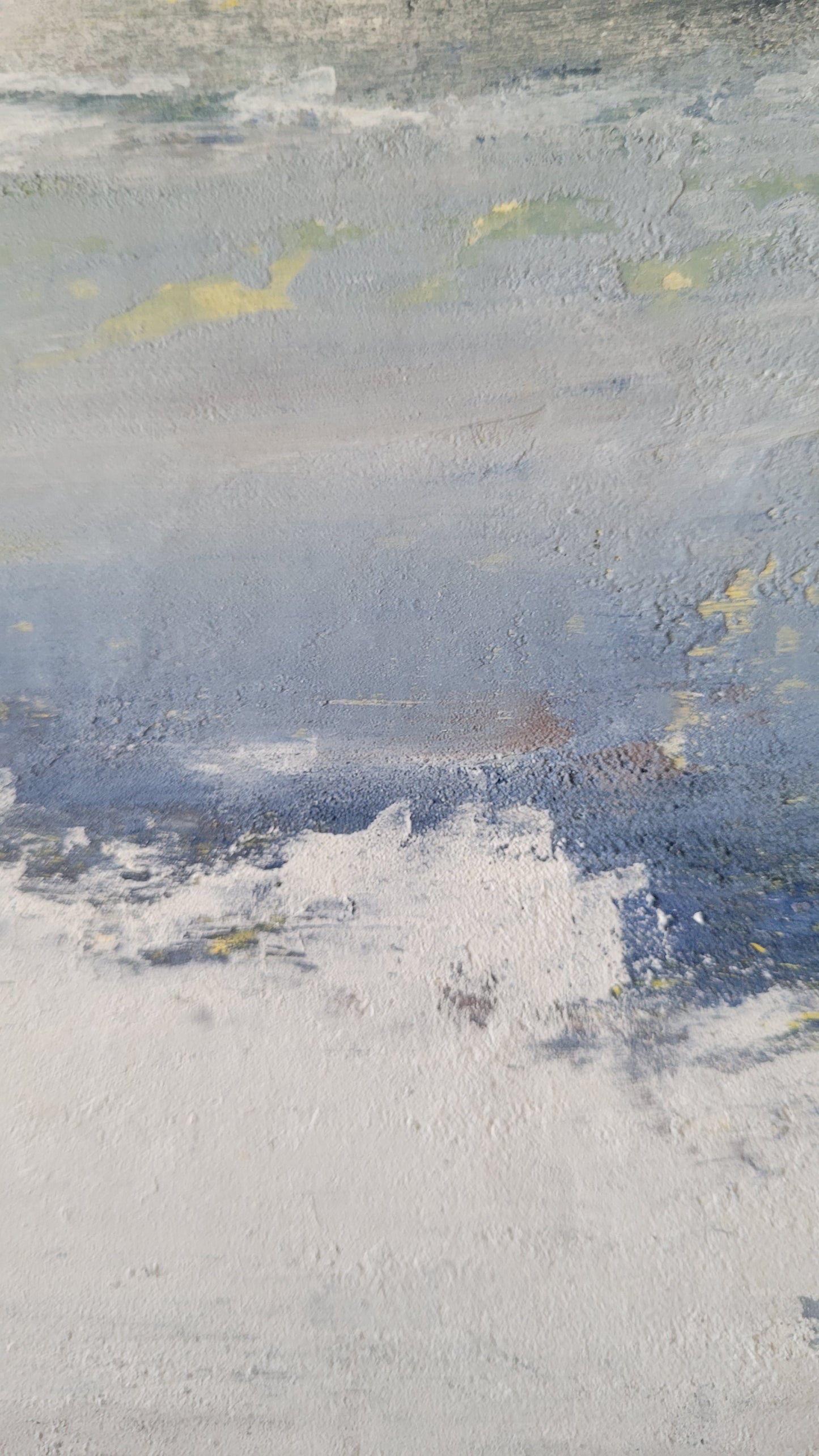 peinture acrylique paysage abstrait 30x30