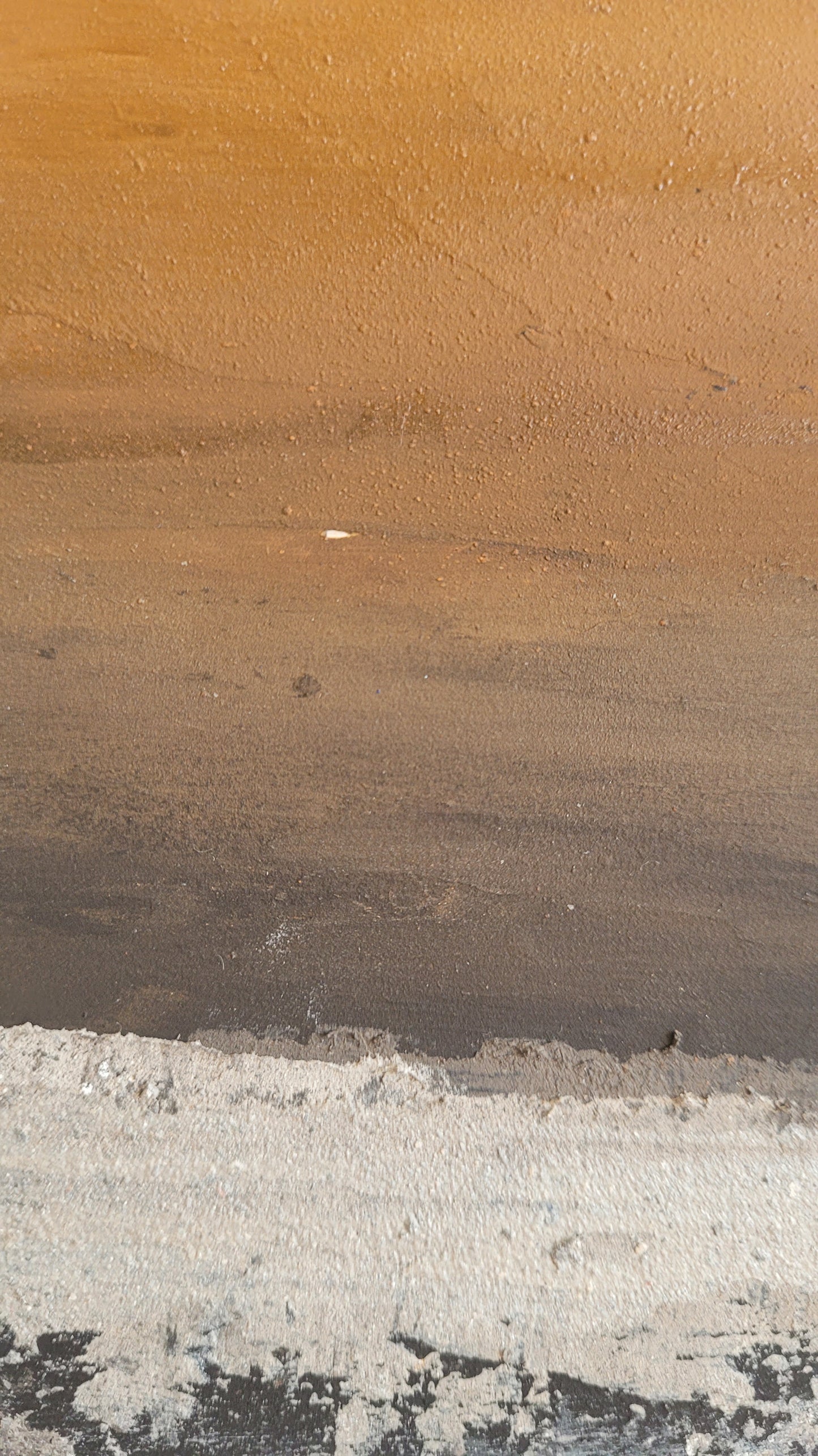 paysage abstrait acrylique 10x10cm - les jours 2