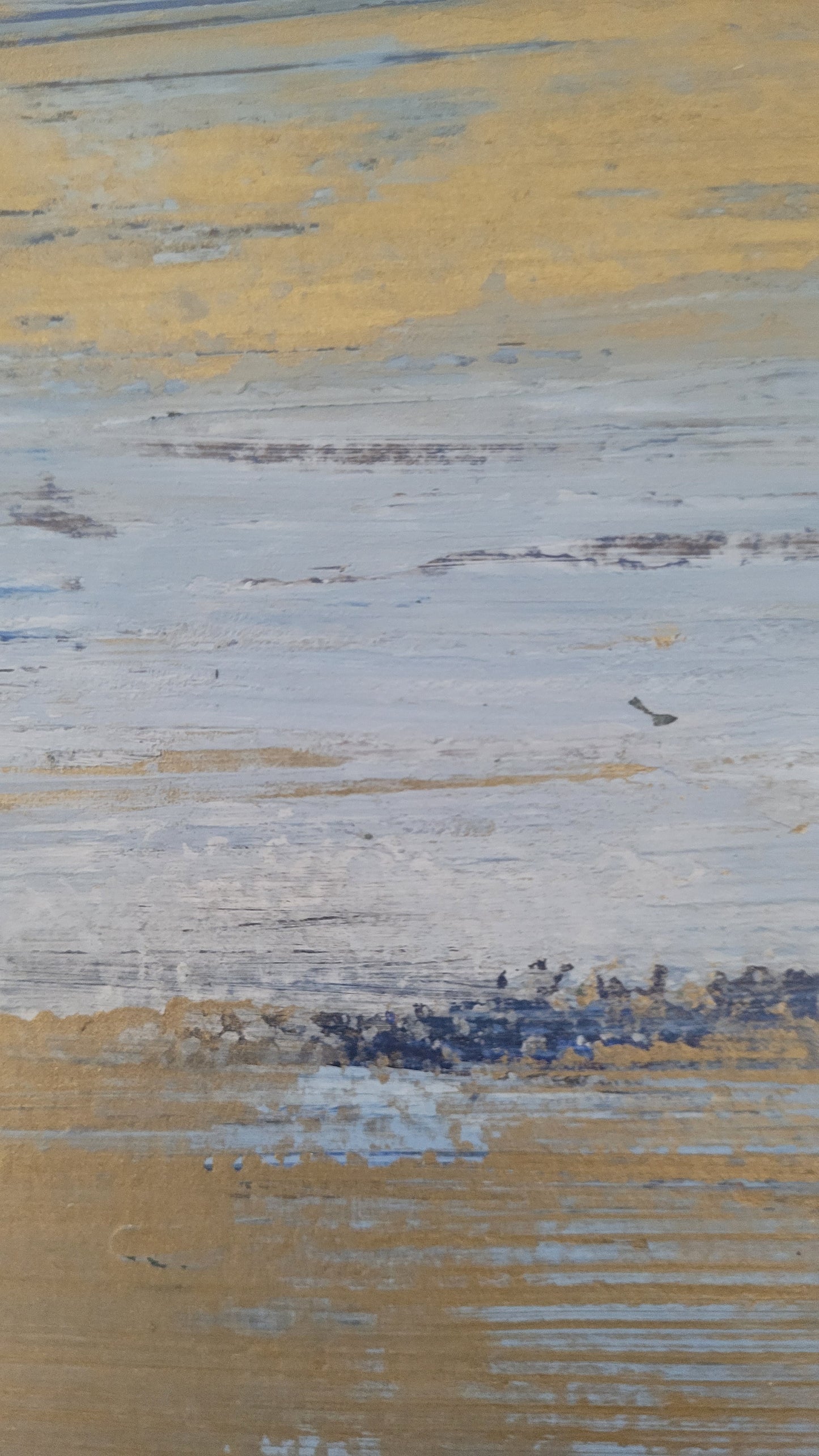 peinture acrylique paysage abstrait 30x40cm - 8