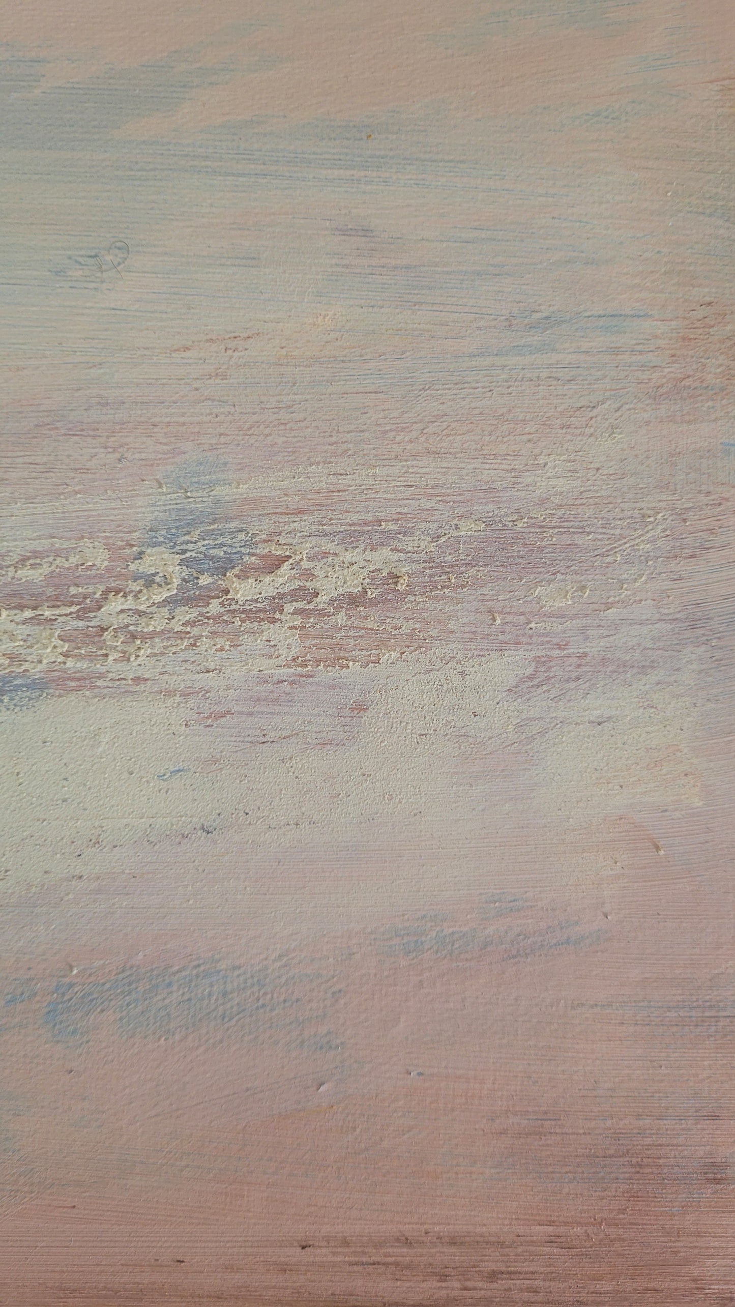 peinture acrylique sur toile paysage abstrait 40x40