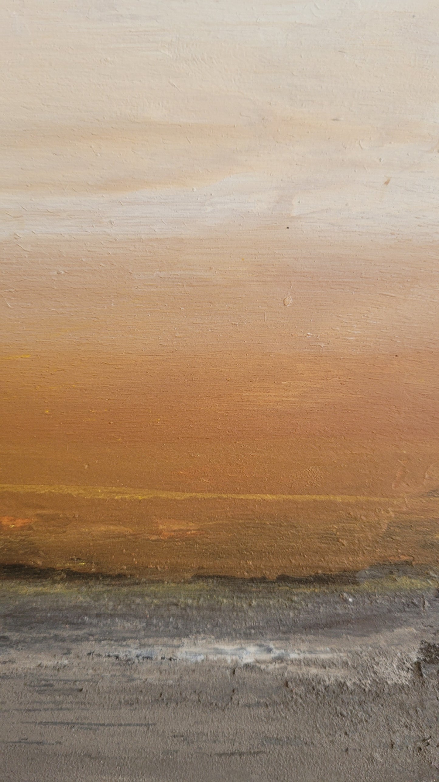 paysage abstrait acrylique 10x10cm - les jours 3