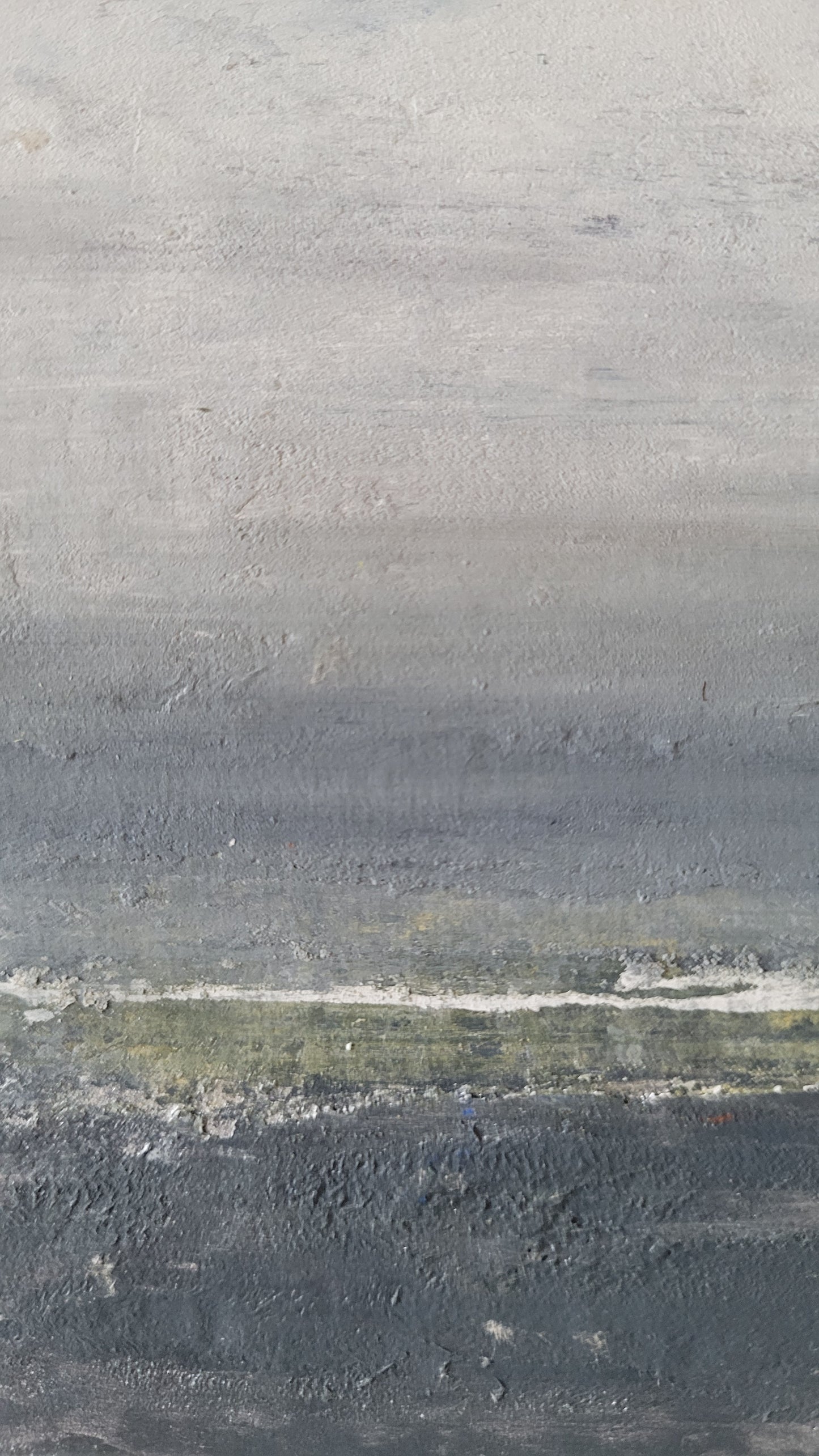 peinture acrylique paysage abstrait 30x30