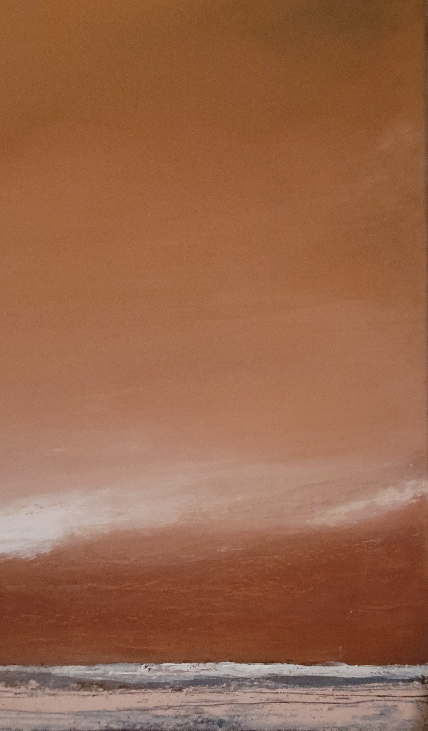 peinture acrylique sur toile paysage abstrait  40x40