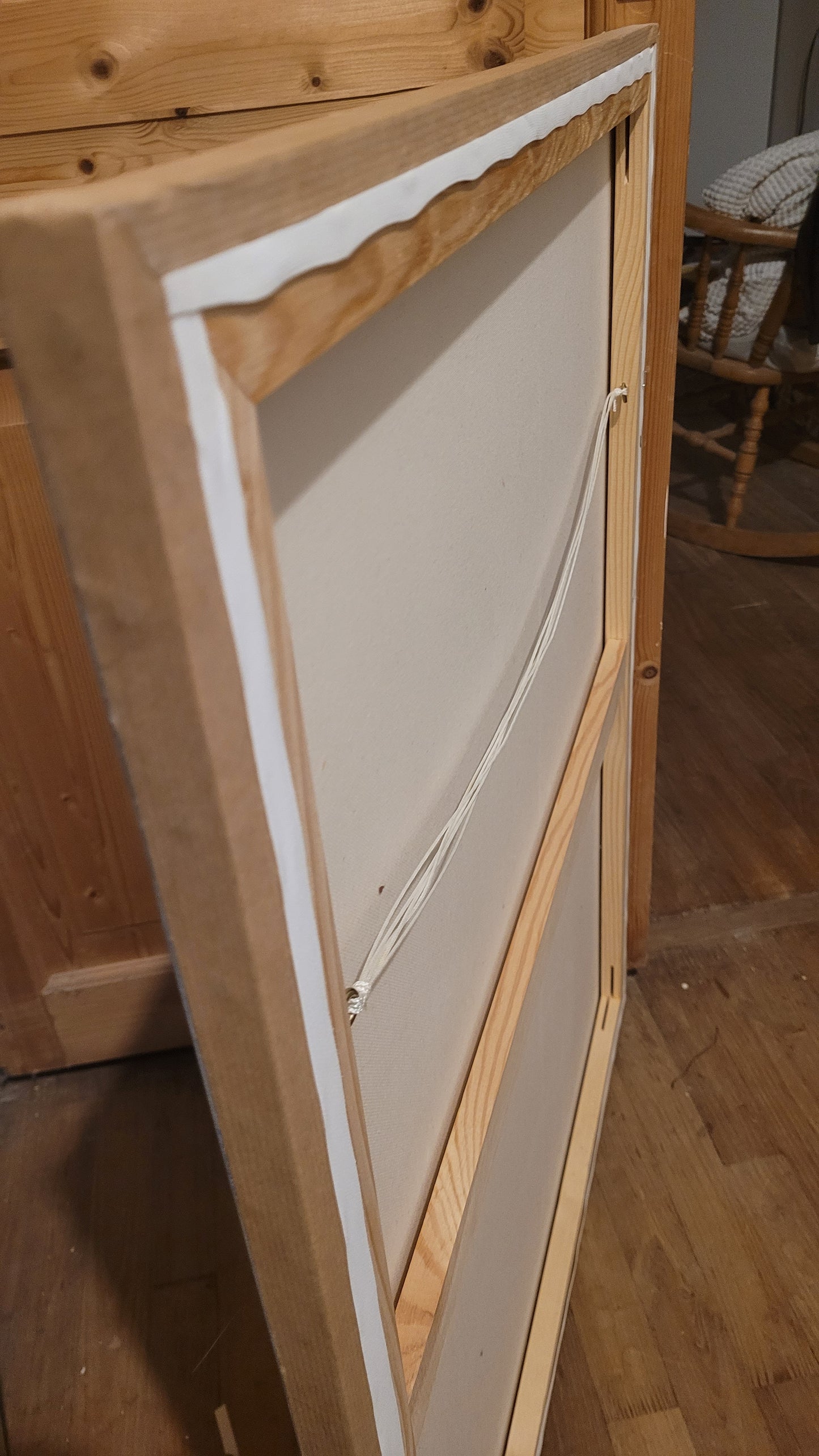 Acryl auf Leinwand, abstrakte Landschaft 91x73