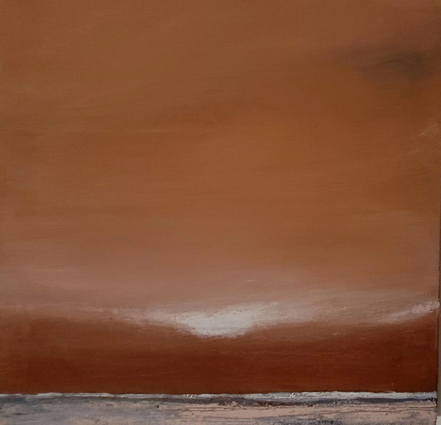 peinture acrylique sur toile paysage abstrait  40x40