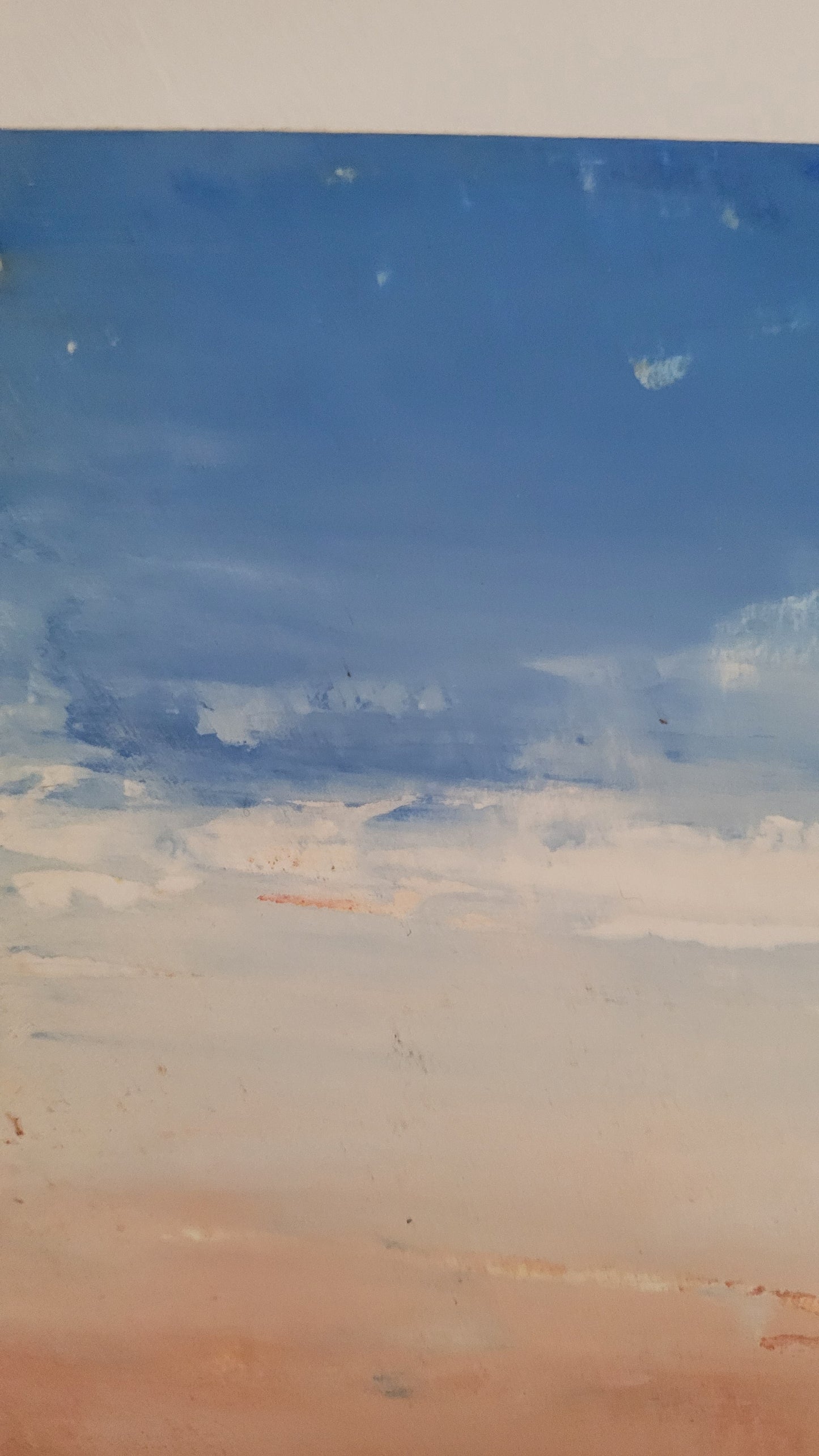 abstract acrylic landscape painting 30x40 - 7