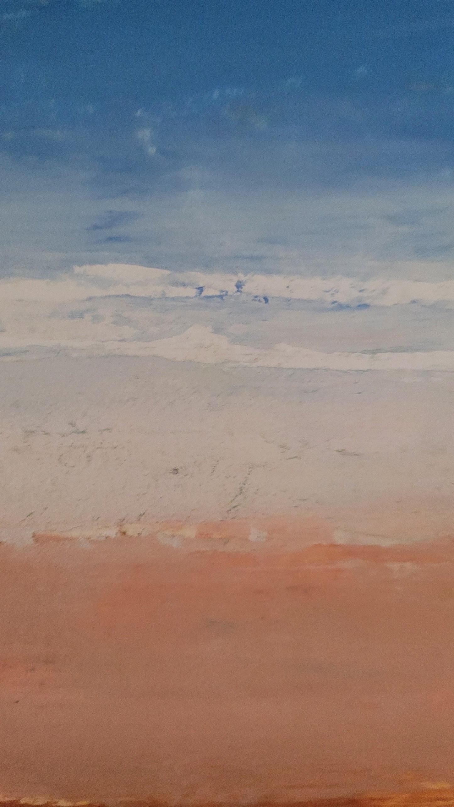 abstract acrylic landscape painting 30x40 - 7