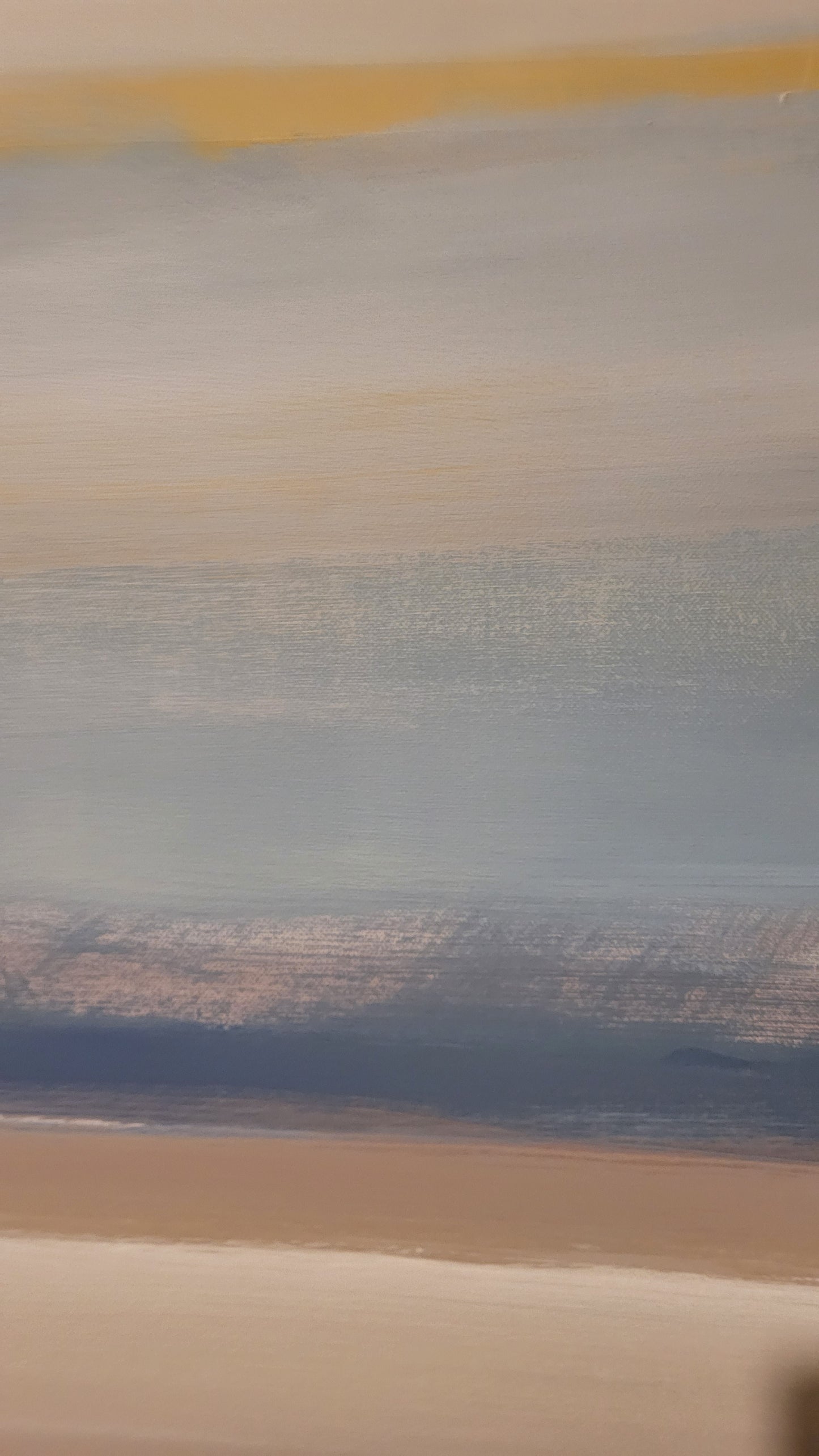 Acryl auf Leinwand, abstrakte Landschaft 91x73