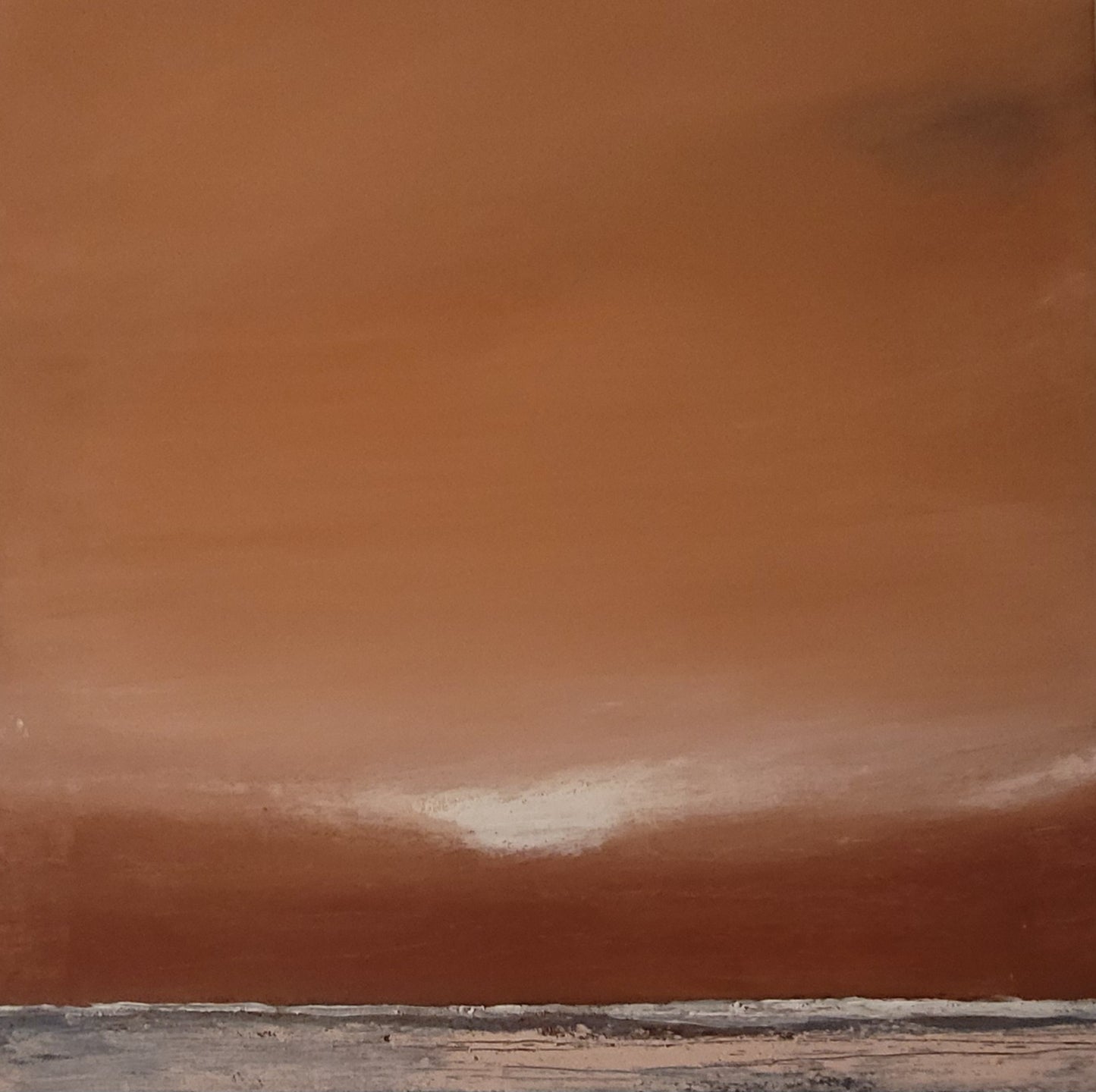 peinture acrylique sur toile paysage abstrait  40x40