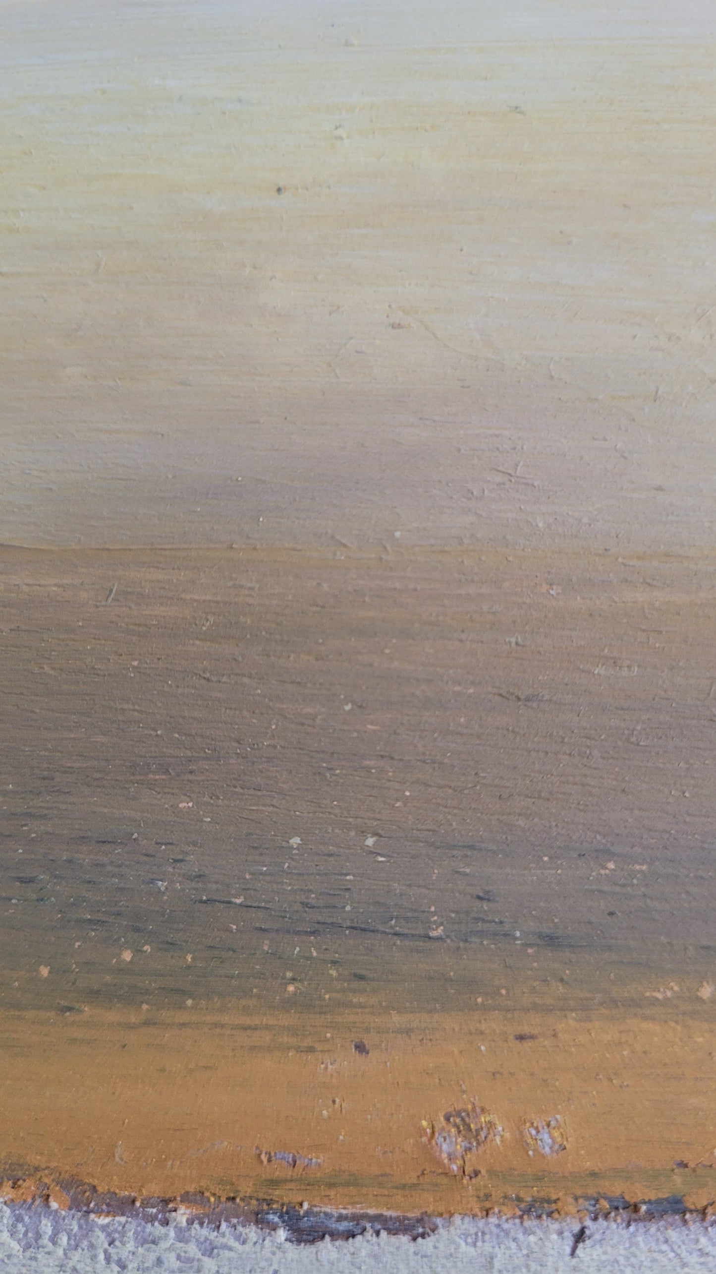 paysage abstrait acrylique 10x10cm - les jours 3