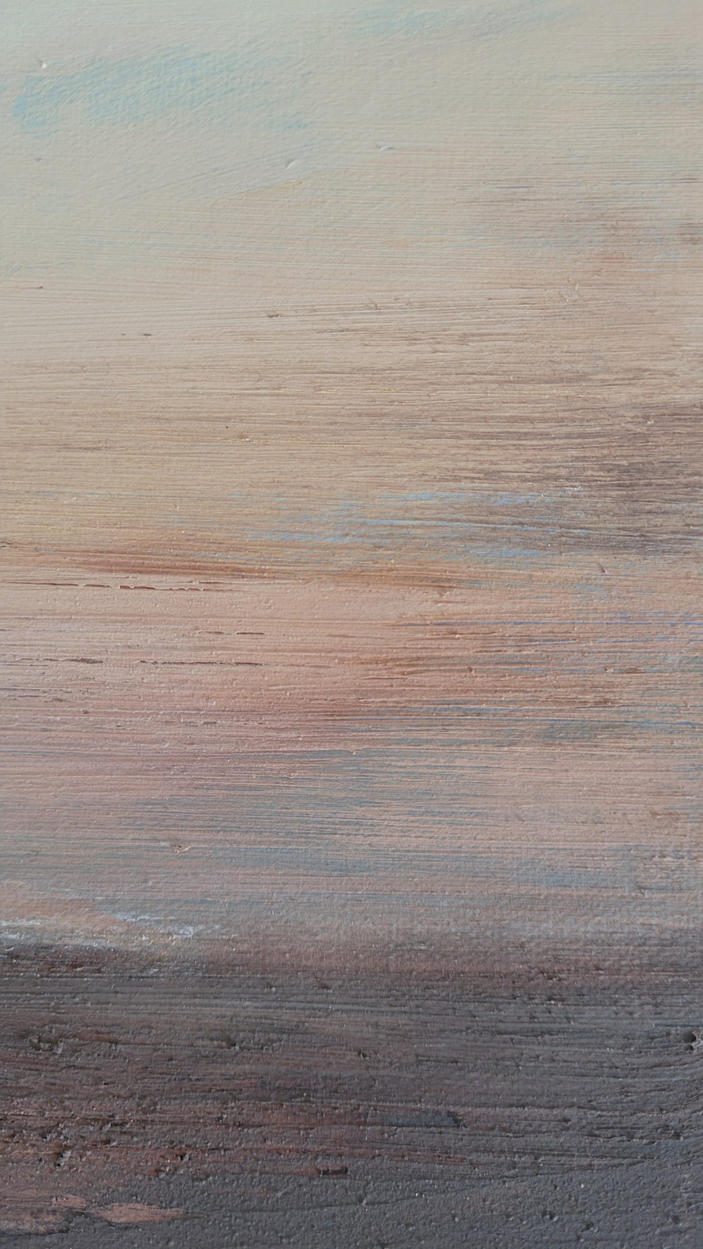 peinture acrylique sur toile paysage abstrait 40x40