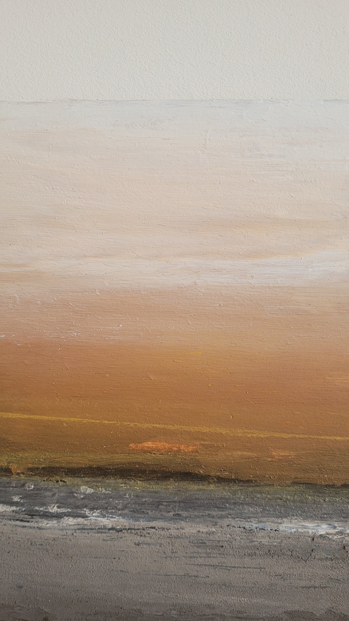 paysage abstrait acrylique 10x10cm - les jours 3