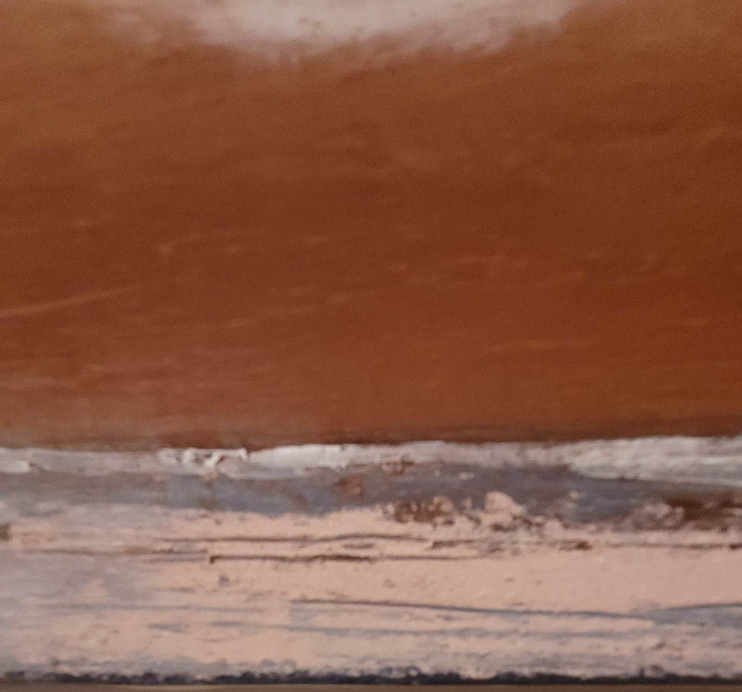 peinture acrylique sur toile paysage abstrait  40x40