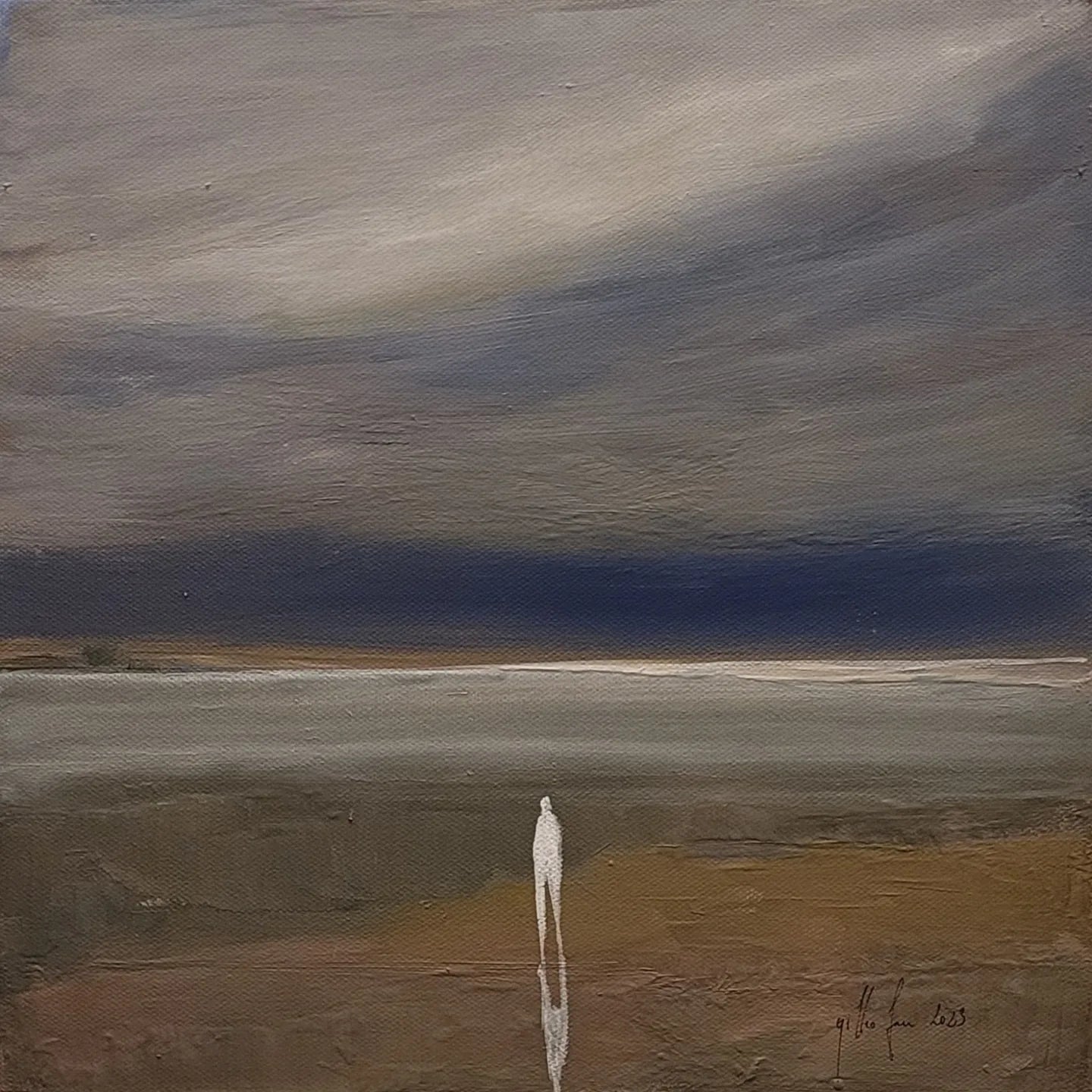 Technique mixte sur toile